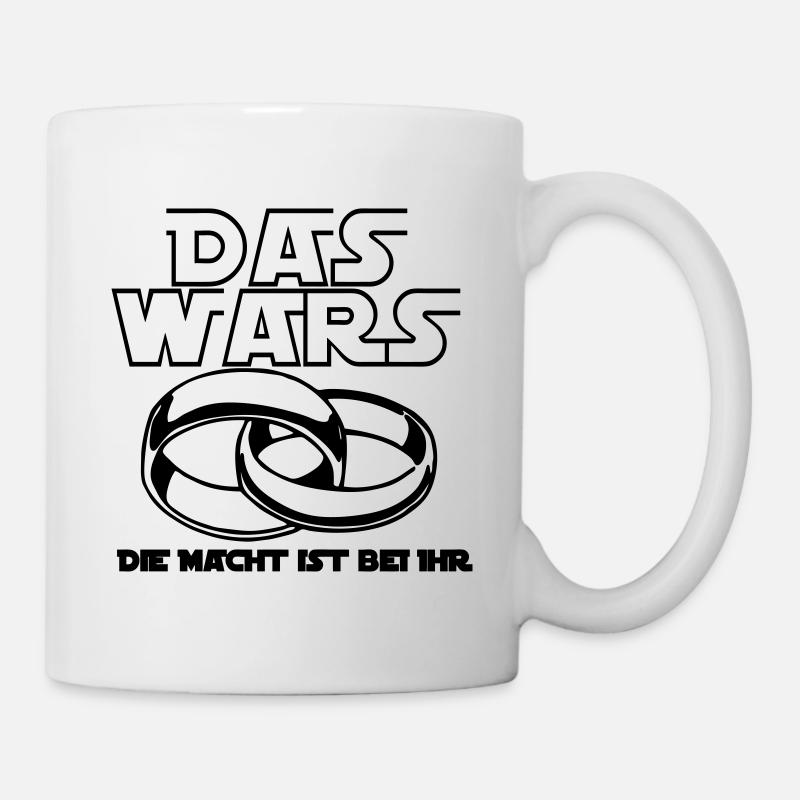 Junggesellenabschied ,JGA - das wars .(25) - Tasse - Weiß