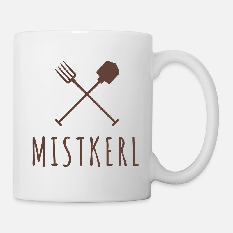 mistkerl - Tasse - Weiß