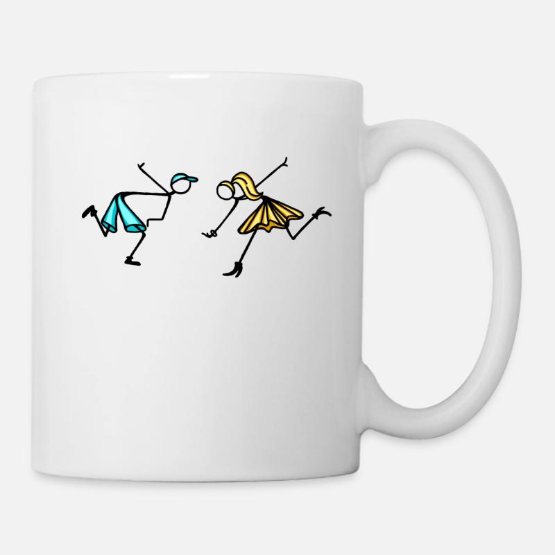 la_coppia_1 - Tasse - Weiß