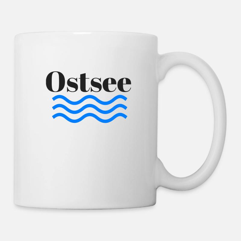 Baltique transparent - Mug blanc - blanc