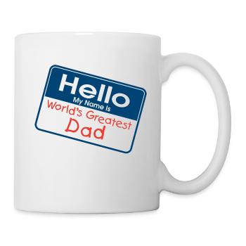 World's Greatest Dad - Mug - white - Right