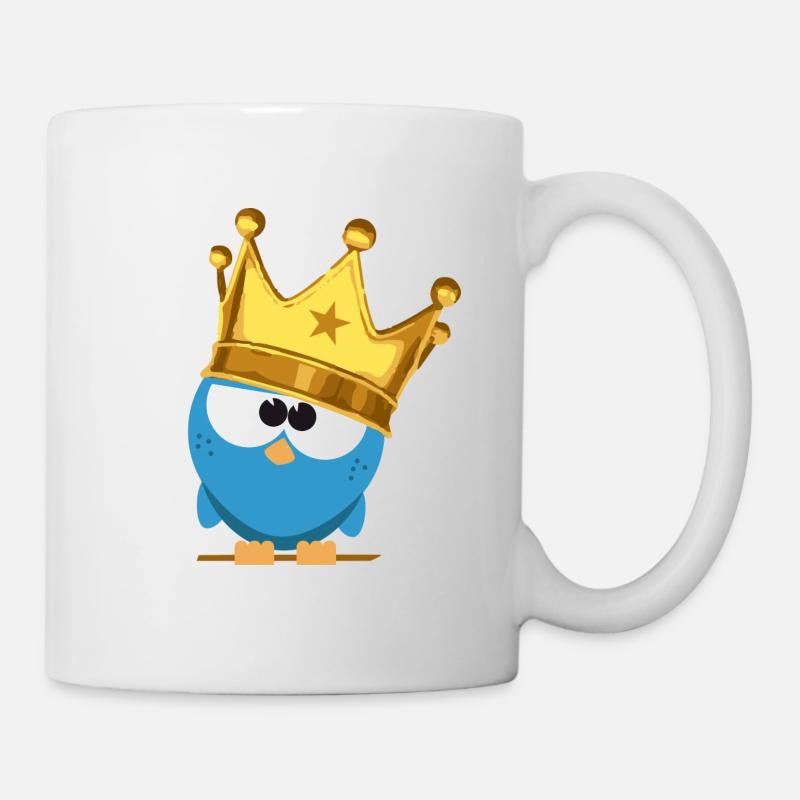 King Birdie - Tasse - Weiß
