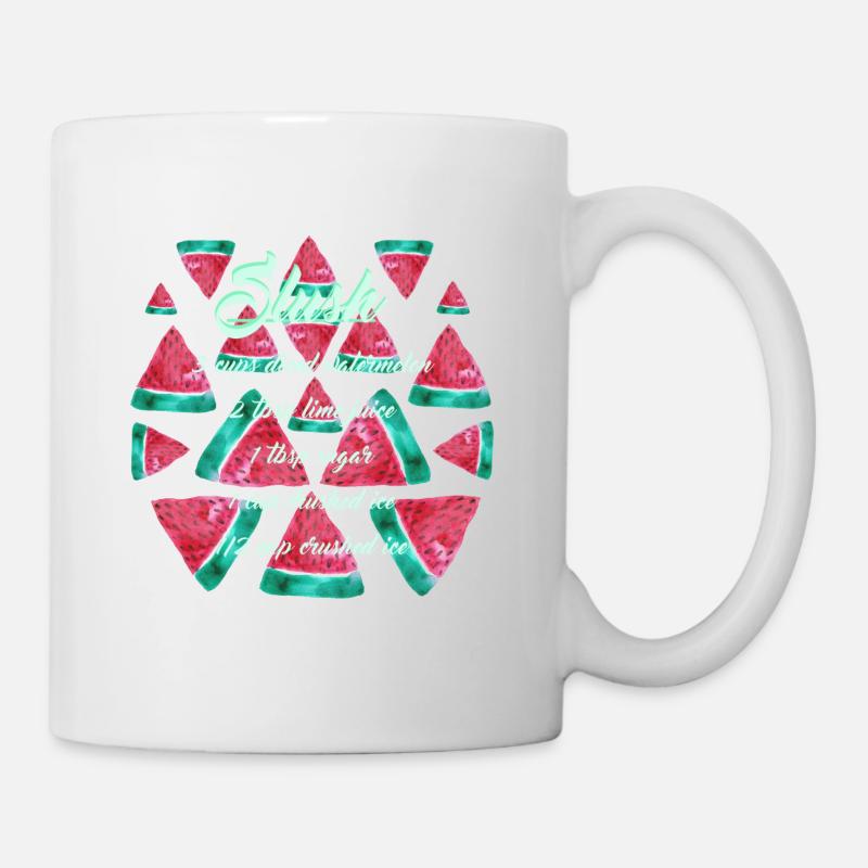 Wassermelonen Slush - Tasse - Weiß