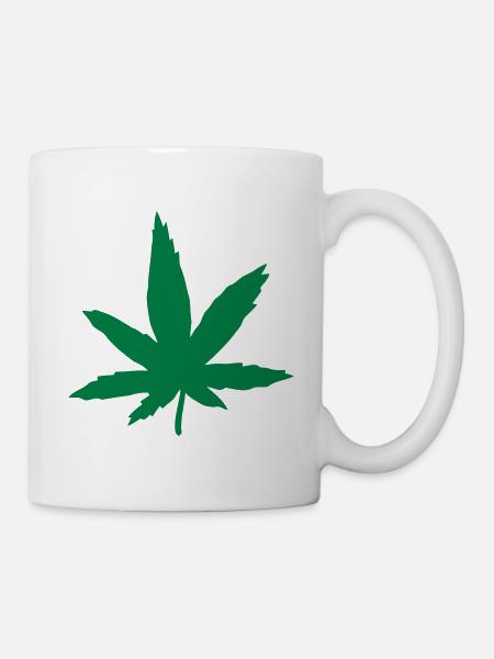 Hanf - Tasse - Weiß