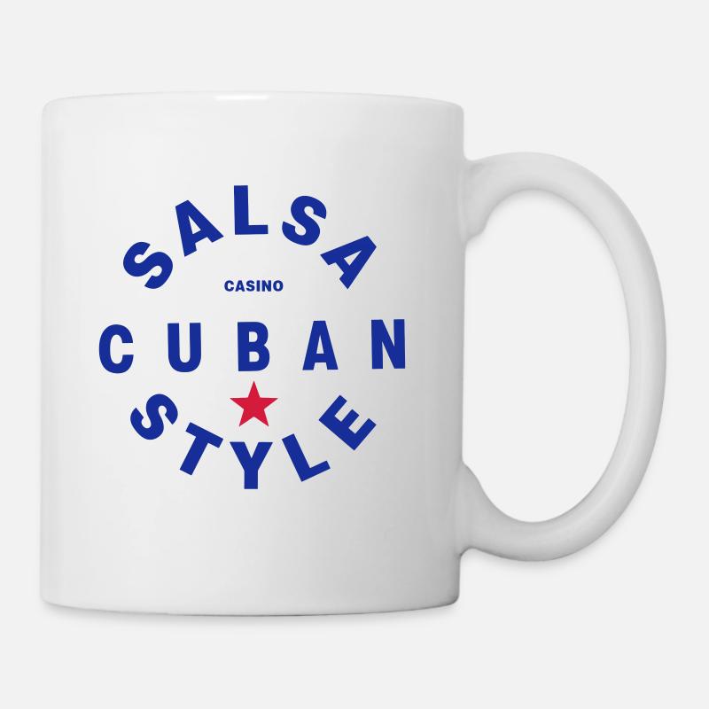 Salsa Cuban Style - Salsa Dance Fashion - Mug blanc - blanc