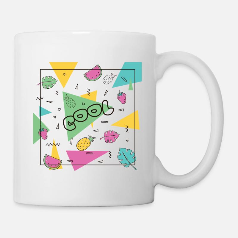 Idealer Geometries - Tasse - Weiß