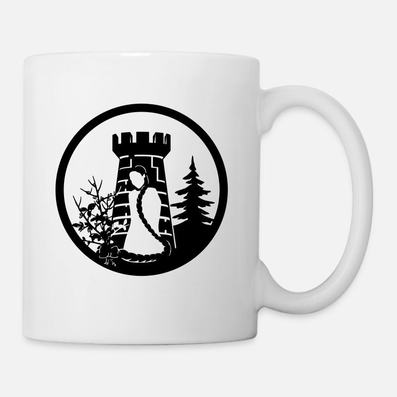 Rapunzel - Tasse - Weiß