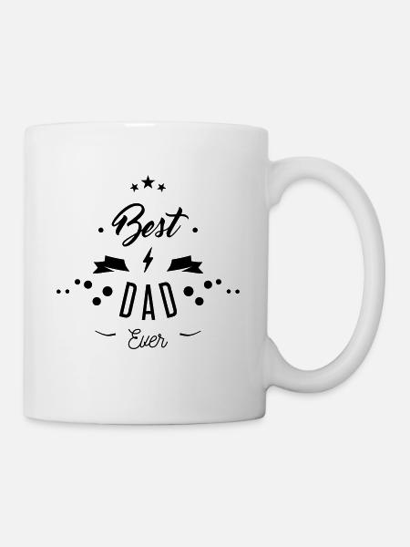 BEST DAD EVER - Mugg - vit