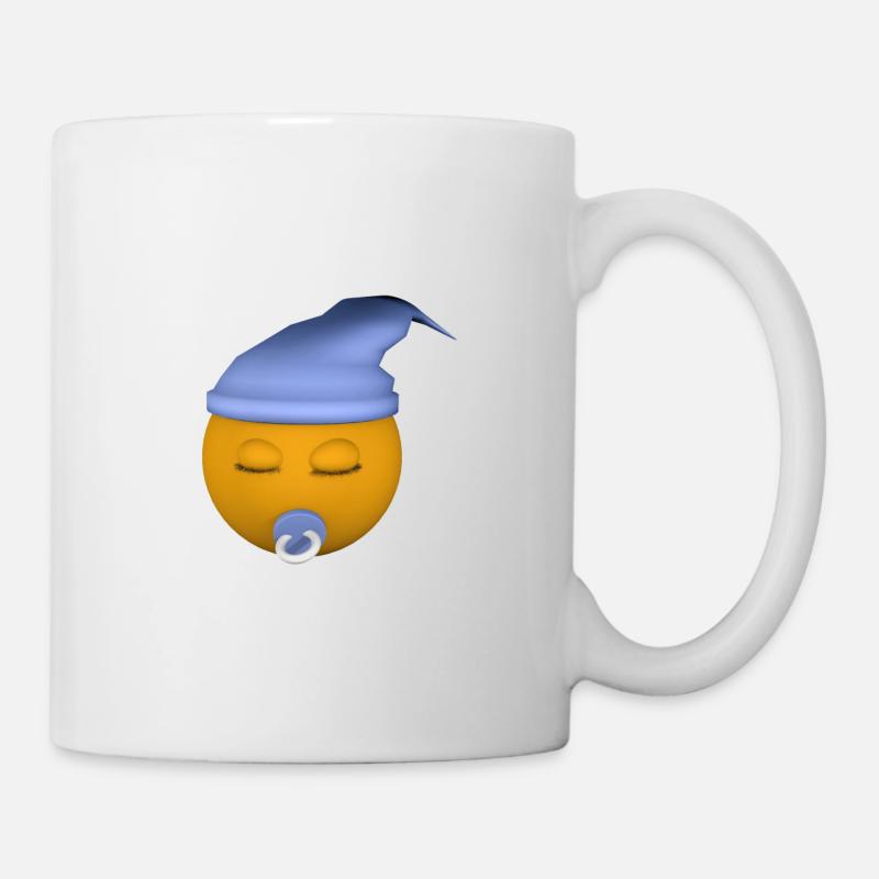 blue sleepyhead - Mug - white