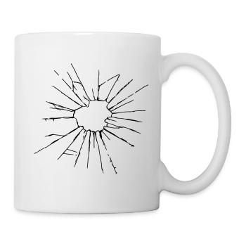 Broken glass - Mug - white - Right