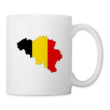BELGIEN - Tasse - Weiß - Rechts