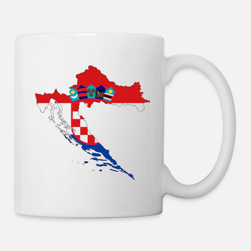 KROATIEN - Tasse - Weiß