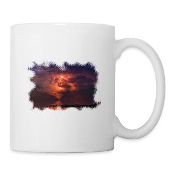 Scratched 'Thunder' - Tasse - Weiß - Rechts