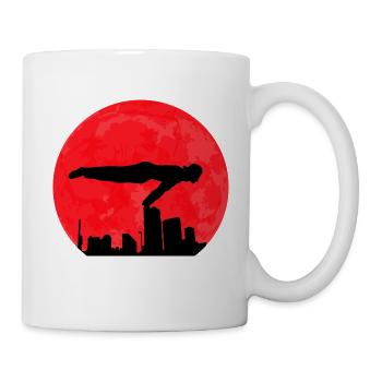 Red Moon Calisthenics - Mug blanc - blanc - Droite