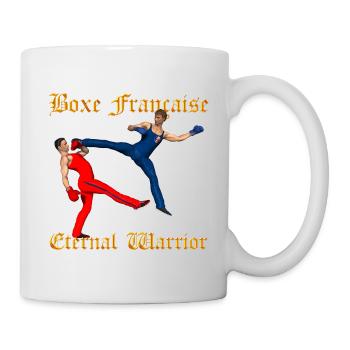 Savate Guerrier - Mug blanc - blanc - Droite