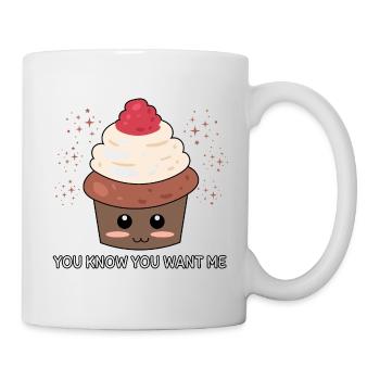 Vous savez que vous me voulez - Mug blanc - blanc - Droite