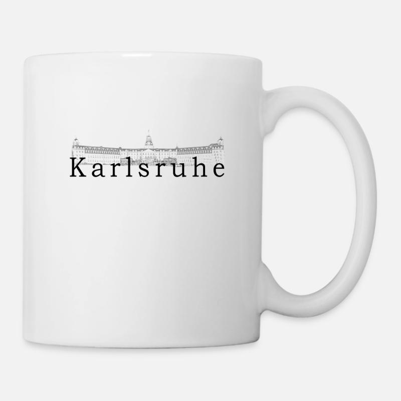 Karlsruhe - Castle - Mug - white