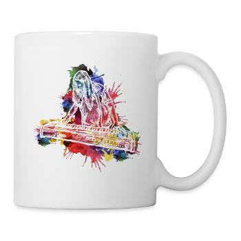 Keyboarder - Tasse - Weiß - Rechts