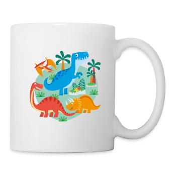 DINOSAURES - Mug blanc - blanc - Droite