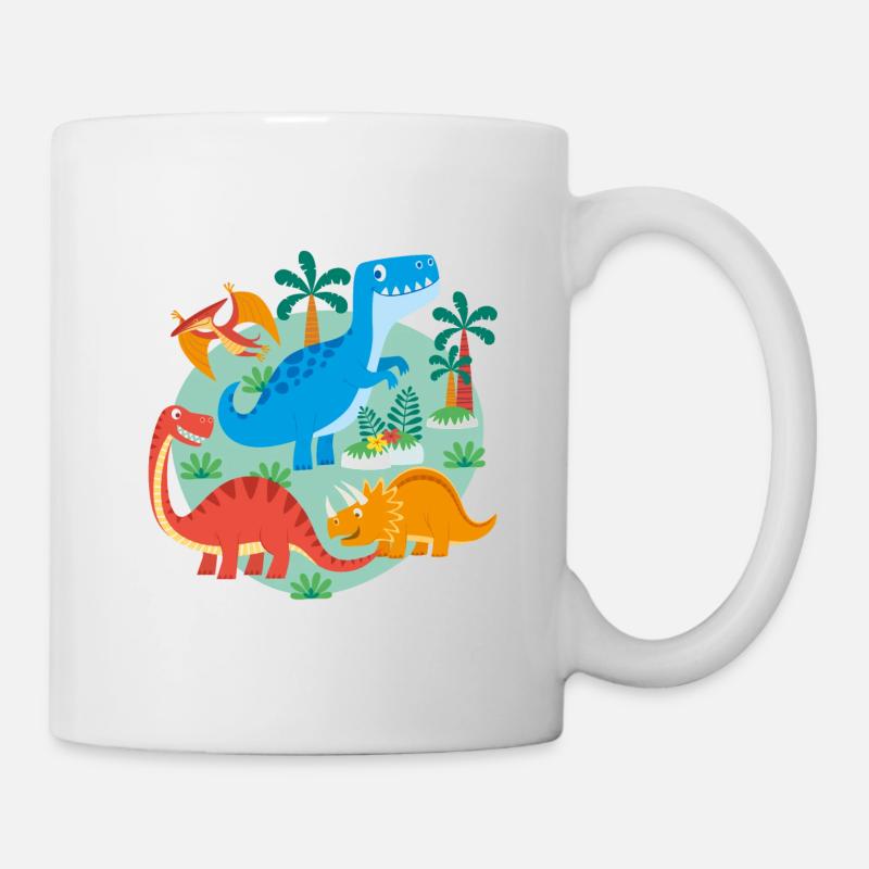 DINOSAURIER - Tasse - Weiß