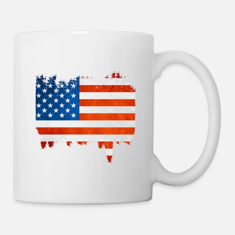 USA - Mug blanc - blanc