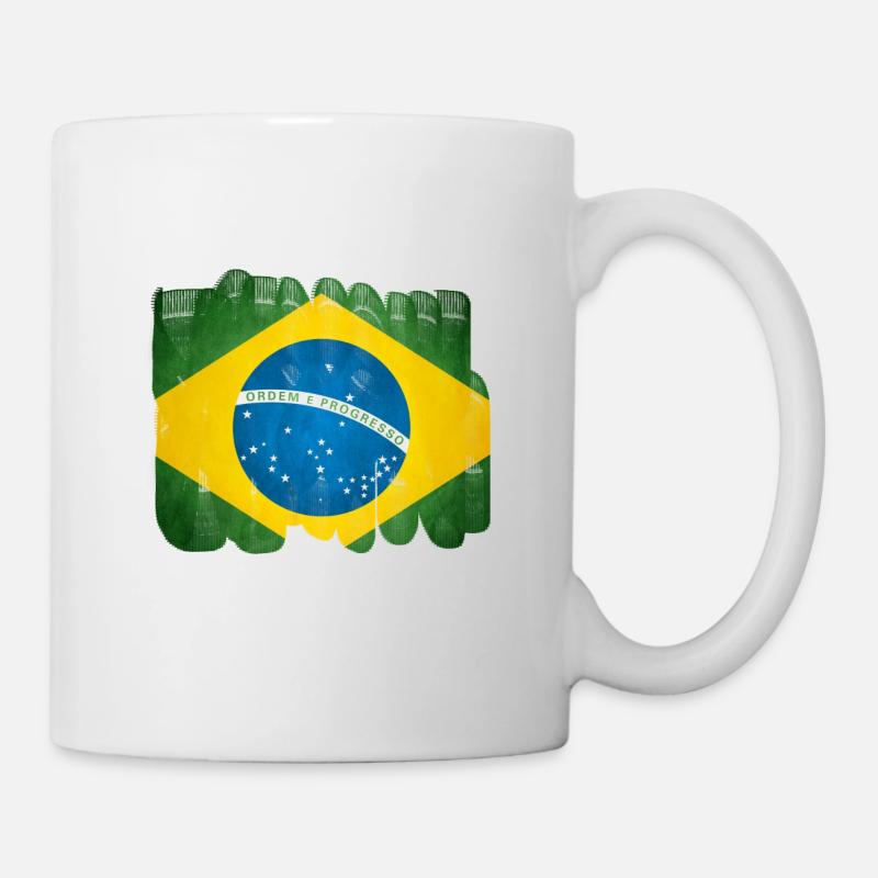 Brésil - Mug blanc - blanc