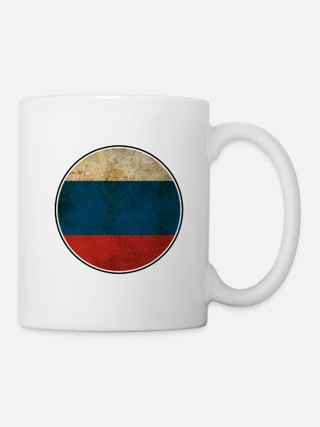 Russland Moskau - Tasse - Weiß