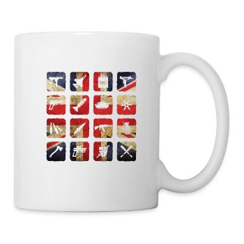 Großbritannien England London - Tasse - Weiß - Rechts