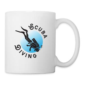 Scuba Diving - Tasse - Weiß - Rechts