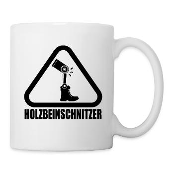 Beinprothese Orthopädie Orthopädietechniker - Tasse - Weiß - Rechts