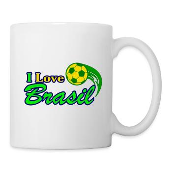 Brasil Gift Idea - Mug - white - Right
