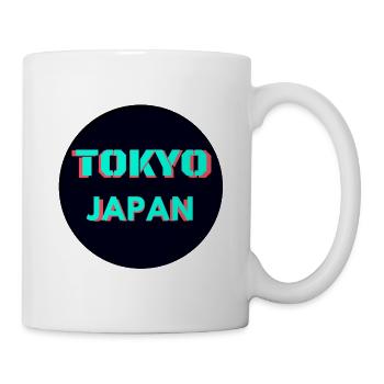 Tokyo Japon Vert - Mug blanc - blanc - Droite