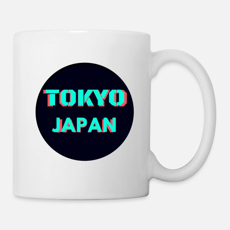Tokyo Japan Green - Mug - white