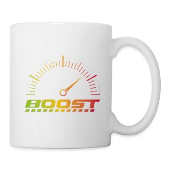Auto Tuning Turbo Sportwagen Rennfahrer Geschenk - Tasse - Weiß - Rechts