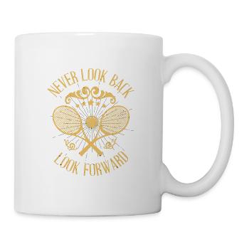 Raquette de tennis balle de tennis cadeau tennis sport - Mug blanc - blanc - Droite