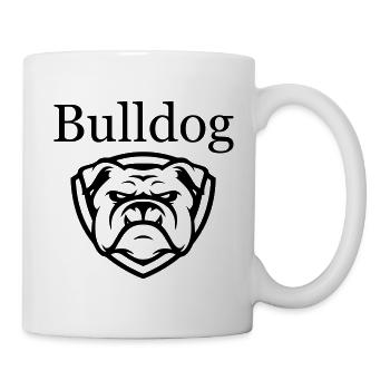 bouledogue - Mug blanc - blanc - Droite