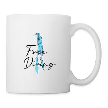 Freediving Apnea - Mug - white - Right