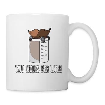 Two Moles Per Liter Gift - Mug - white - Right