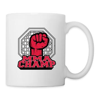 Mixed Martial Arts Champion - Tasse - Weiß - Rechts