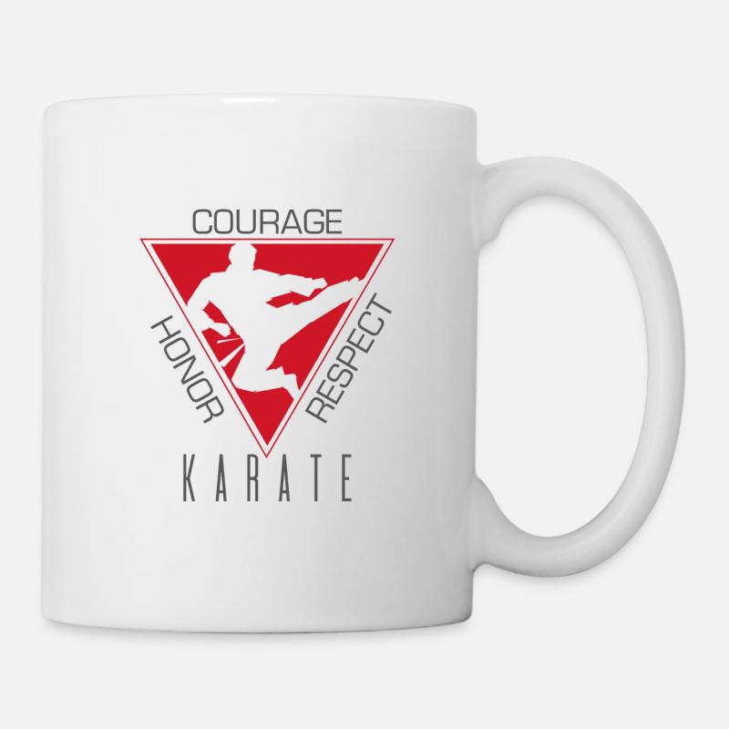 Karate Geschenk - Tasse - Weiß
