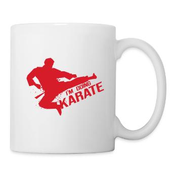 Karate competition - Mug - white - Right