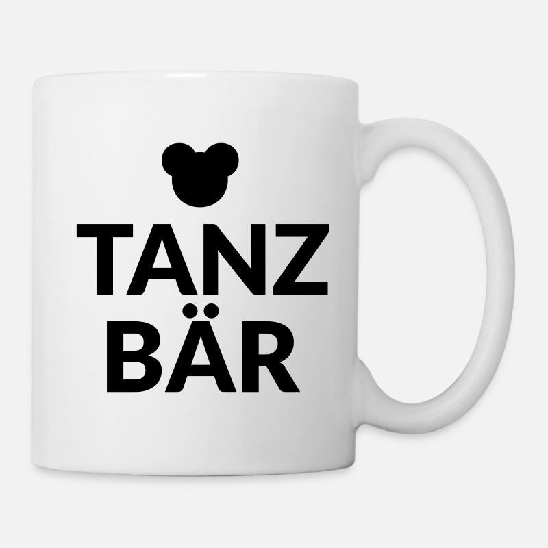 Danseur fête disco danseur danseur sort cadeau - Mug blanc - blanc