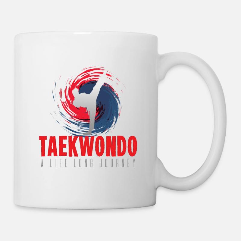 Taekwondo - Tasse - Weiß