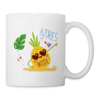Azores Fashion Azores Mode Portugal Pineapple Summer - Mug - white - Right