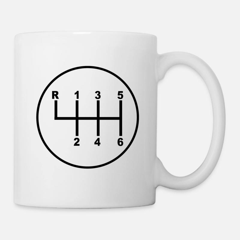 Gear shift - Mug - white