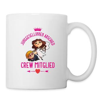 Junggesellinnen Abschied Party Crew - Tasse - Weiß - Rechts