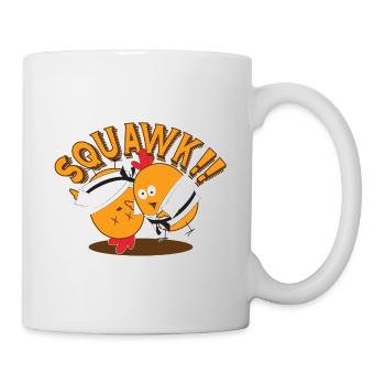 Judo - Tasse - Weiß - Rechts