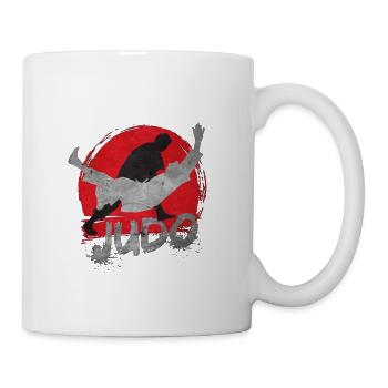judo - Mug blanc - blanc - Droite