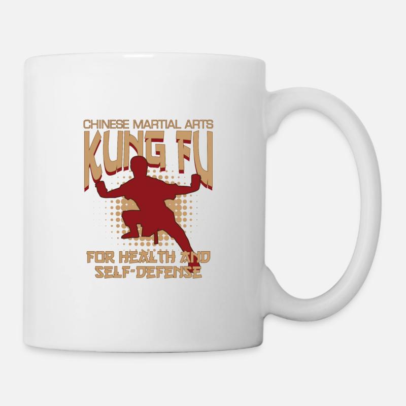 Kung Fu - Tasse - Weiß