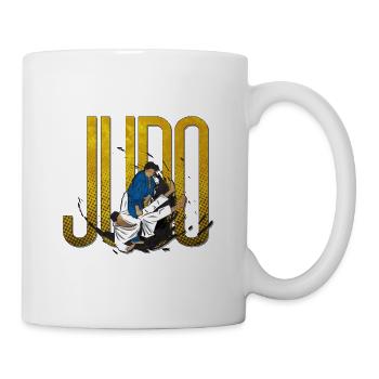 judo - Mug blanc - blanc - Droite